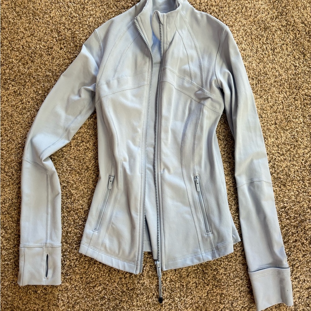 lululemon athletica Light Blue Utility Jacket